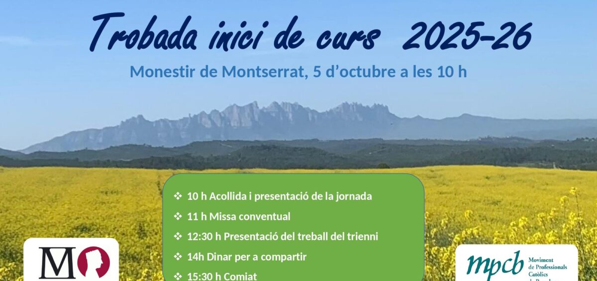 Trobada inici de curs